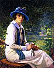 Joseph Kleitsch Portrait of Mrs. Herbert Spencer (nee Madeline Strauss) painting